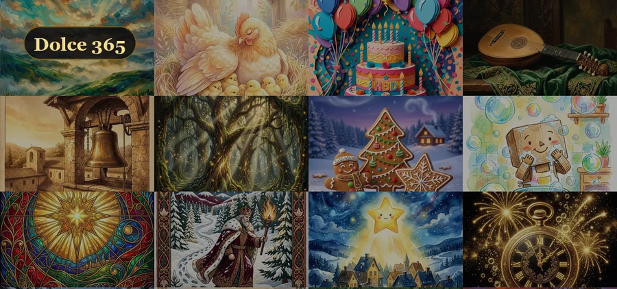Portadas de algunas obras del catálogo de Dolce 365
