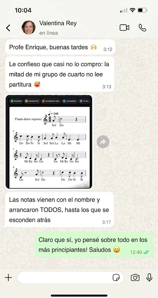 Testimonio de un maestro